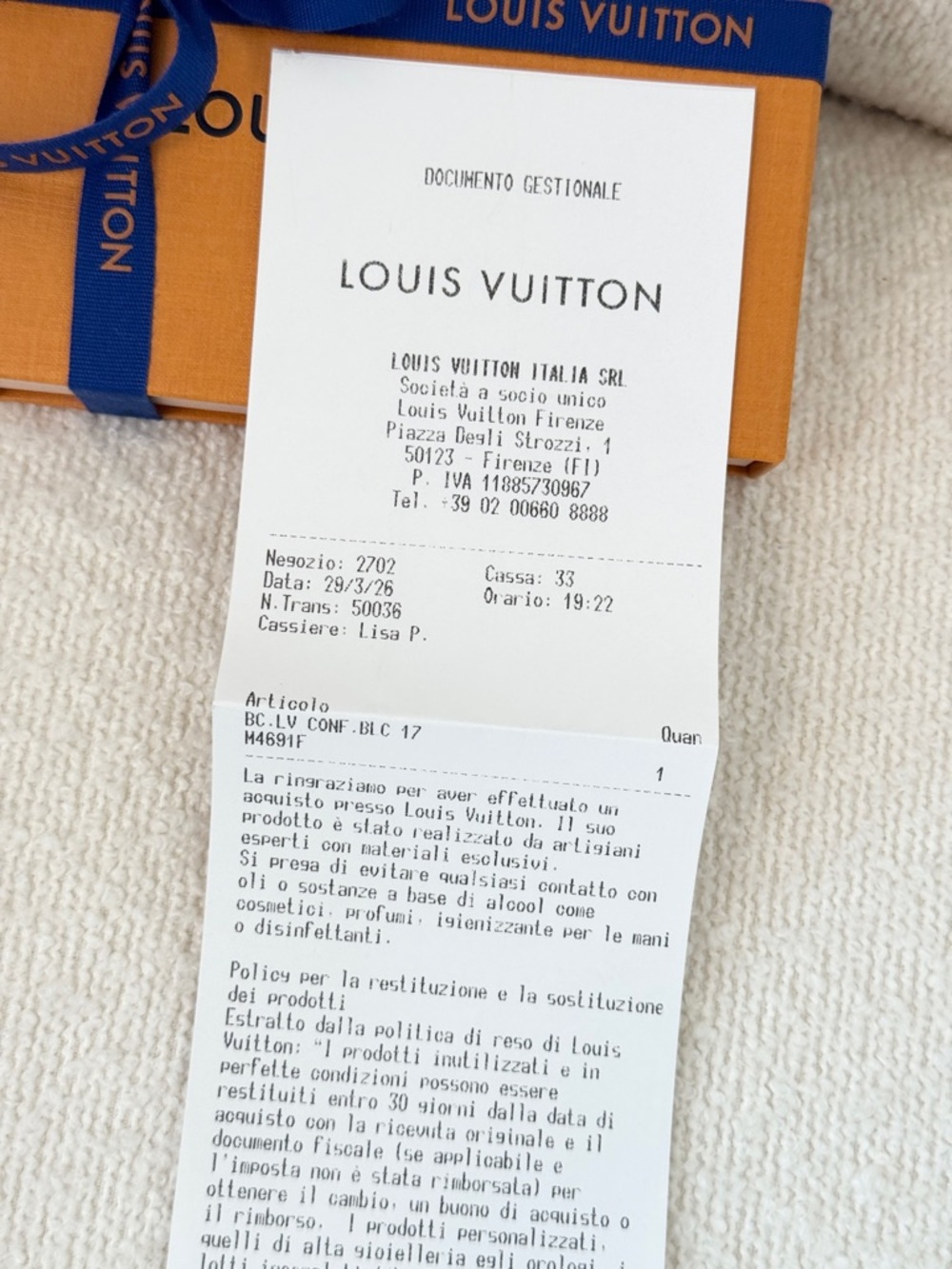 ✨NEW✨Louis Vuitton 2026 Monogram LV Confidential Bracelet 17 cm - White - Picture 9 of 10